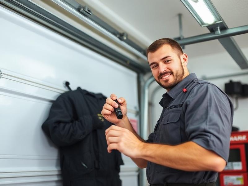 Professional garage door technician from Salisbury Garage Doors